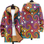 Men Cardigans Coats Skull Head Printed Plush Thick Winter Abstract Art Graphics Jackets Casual Streetwear Unisex Clothing