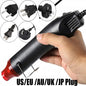 300W Electrical Mini Heat Gun Handheld Hot Air Gun with 300PCS Heat Shrink Butt for DIY Craft Embossing Shrink Wrapping PVC