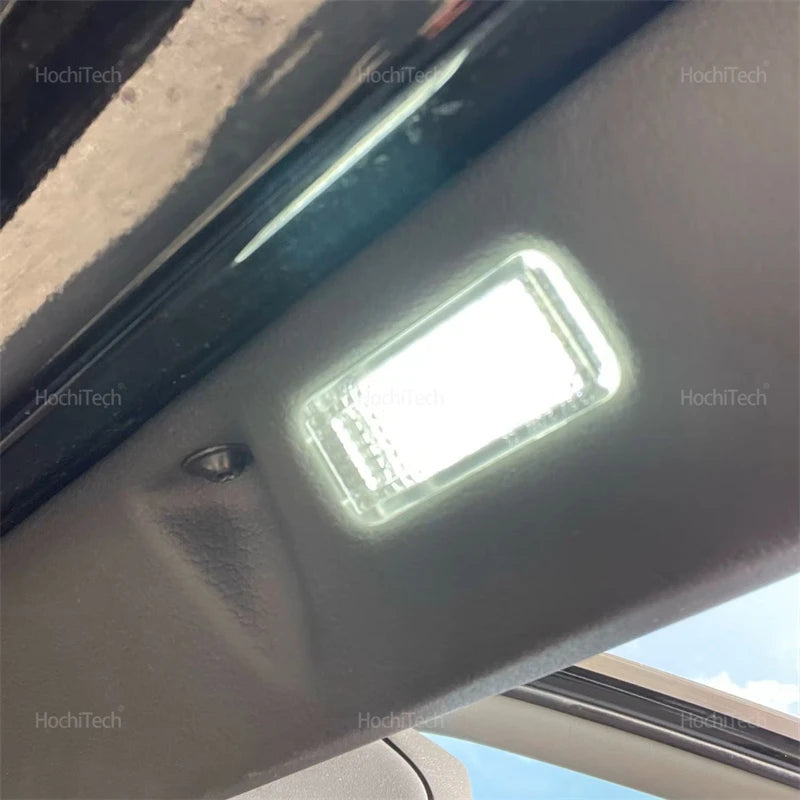 Interior Trunk Boot Lamp for Audi A3 8P A4 B6 B8 A5 A6 C5 A8 Q5 Q7 TT 2Pcs Canbus LED Luggage Door Courtesy Footwell Light
