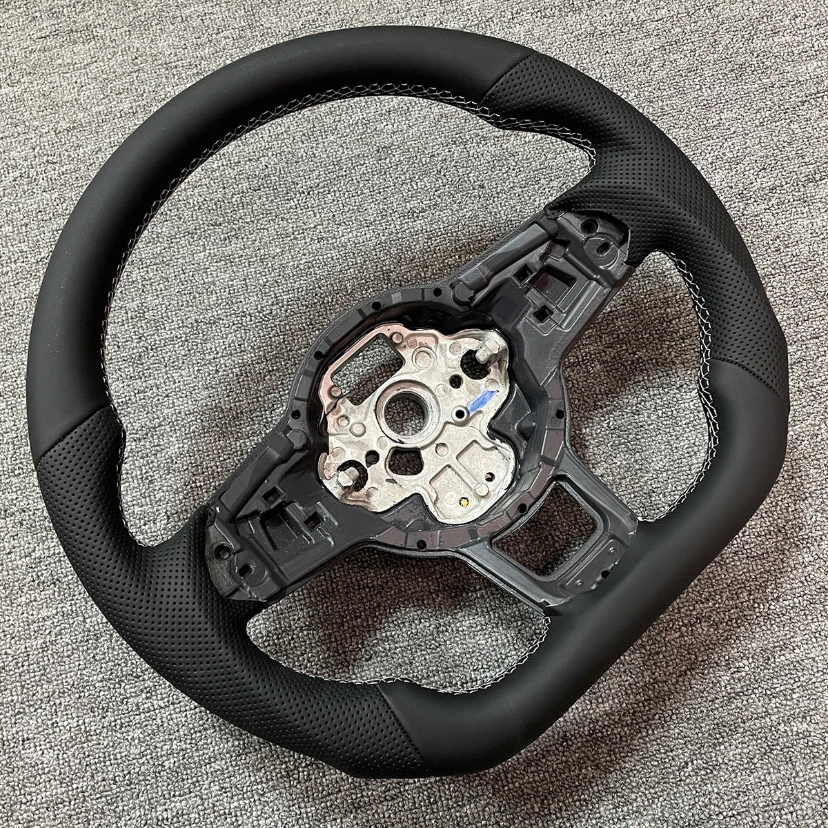 For VW Golf 7 MK7 Polo GTI 7 jetta passat R-Line Golf 6 CC Full Leather Steering Wheel