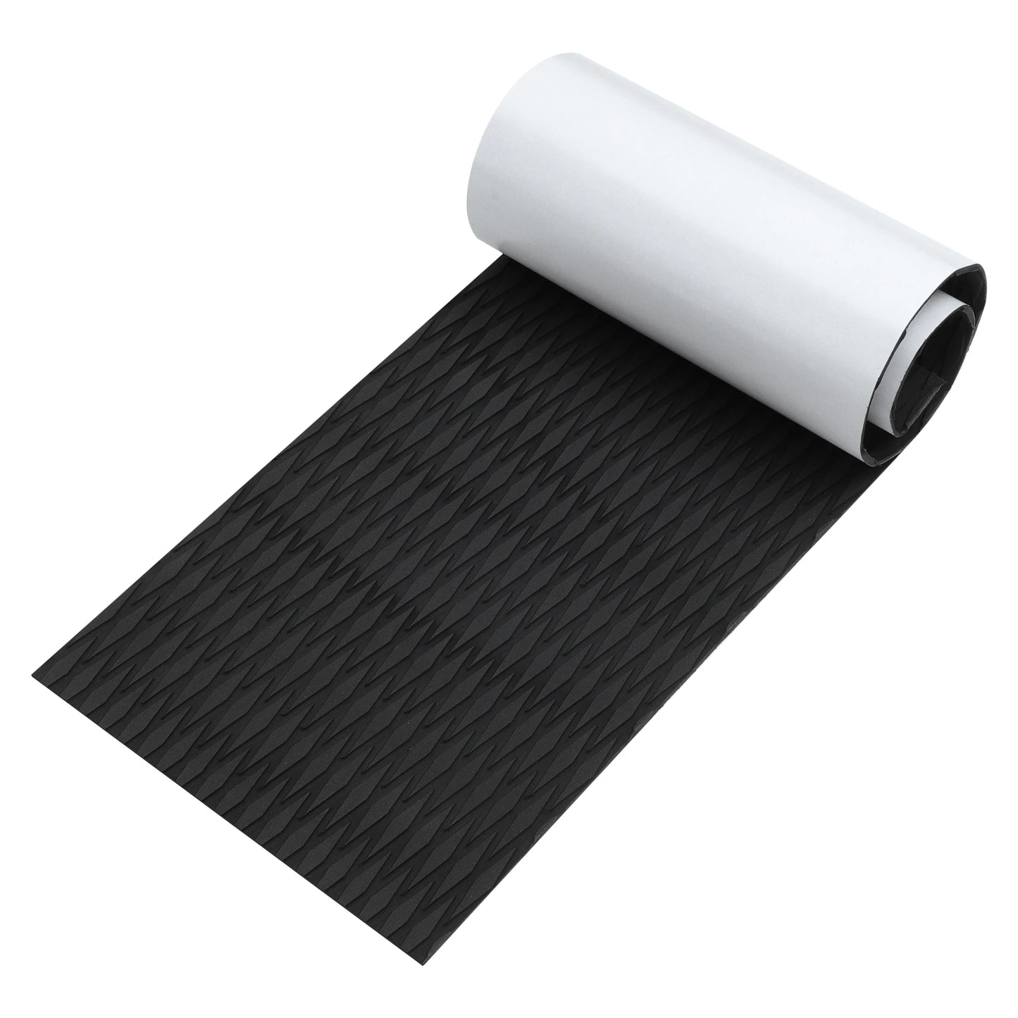 Uxcell 1200X300X6mm EVA Faux Teak Decking Sheet Carpet Non-Slip Self-Adhesive  for Boat Yacht Marine Deck Pad RV Car Flooring