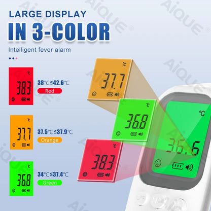 JUSTLANG Digital Infrared Thermometer Baby Forehead Non-contact Medical Use Body Temperature Meter Adult IR Measure Fever