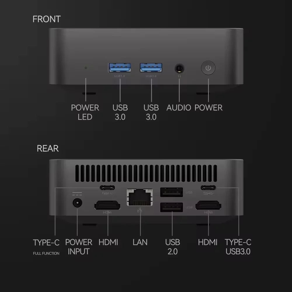 [3 Years Warranty]Mini PC Windows 11 Intel N150/i9 10980HK Desktop Gaming Computer PC 32GB RAM 1TB M.2 SSD WiFi 6 BT5.2 Pc Gamer
