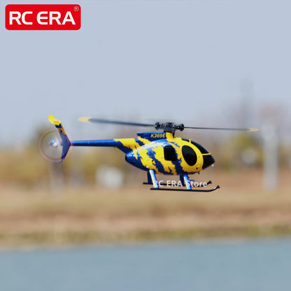 RC ERA C184 Mini MD500 with Optical Flow Sensor Scale Micro RC Helicopters for Adults Beginner Remote Control Hobby Toys Gift