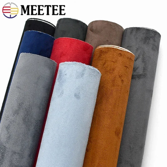 20x30-100*143cm Synthetic Leather Self-adhesive Fabric Suede Adhesive Fabrics By Meter Car Interior Door Velvet Cloth DIY Trims