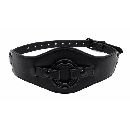 Sex toy SM leather with three-ring strap adjustable unisex private toy female penis
