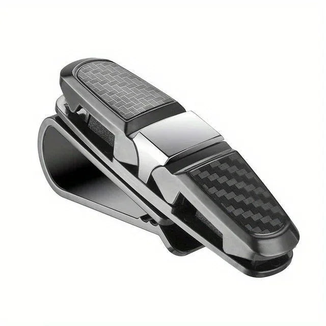 Car Glasses Case Auto Sun Visor Glasses Holder Sunglasses Clip Card Holder Eyeglasses Accessories Car Accessories Interior
