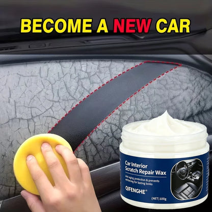 Automotive Interior Maintenance Wax Scratch Restorer Anti Aging Care Agent for Car Leather Plastic Parts