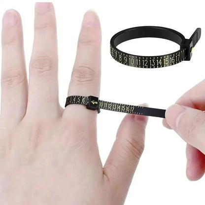 1PC Ring Size Measuring Instrument for Male And Female Accurate Finger Size Measurement Ring Measuring Tool