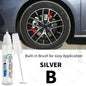 For BYD SEAL Touch Up Paint Wheel Repair Kit Quick And Easy Wheel Scratch Repair Rim Paint For Car Wheel Repair Silver Black