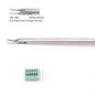 Laparoscopic Titanium Clip Applier Single Action Surgical Forceps with Ligation Clips, 5mm/10mm Hemostatic Clamping Instrument