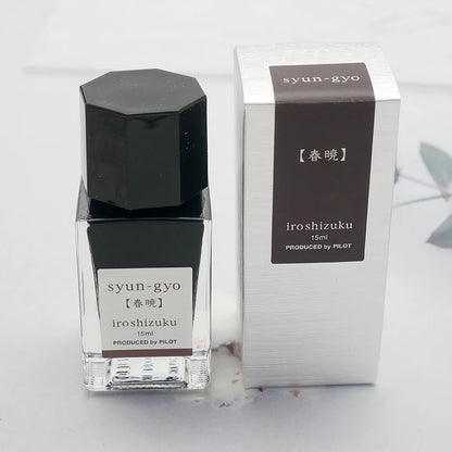 Ink for Fountain Pen 15ml Water-based Dye Color Bottle Ink Writing Materials Stationery Office Supplies PILOT