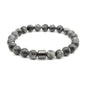 Tiger Eyes Natural Stone Beads Handmade Men Magnetic Hematite Accessory Bracelets for Boyfriend Father Gift