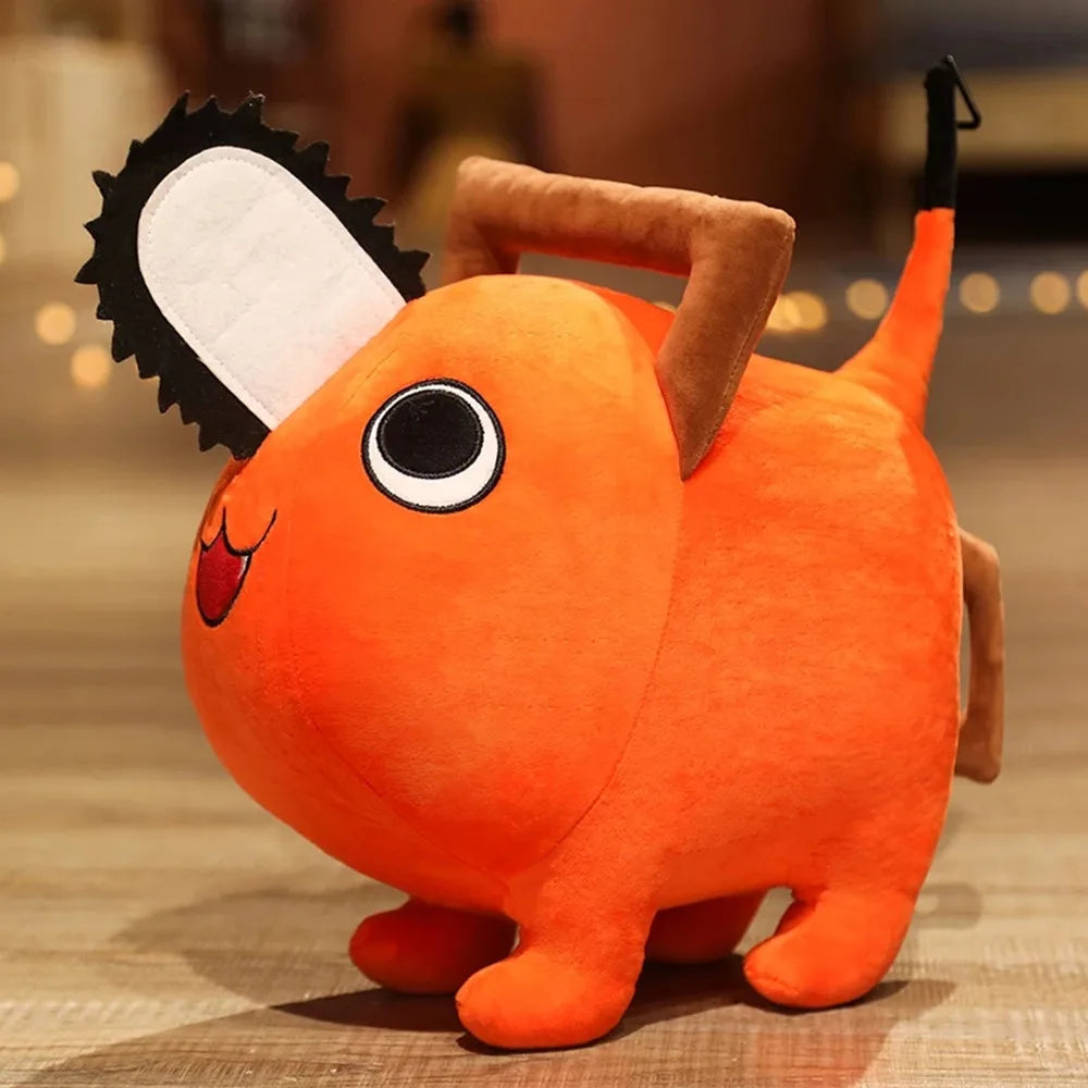 10/20/25/40cm Chainsaw Man Pochita Pendant Dolls Plush Toy Cartoon Pochita Pillow Stuffed Soft Toy for Kids Birthday Gift