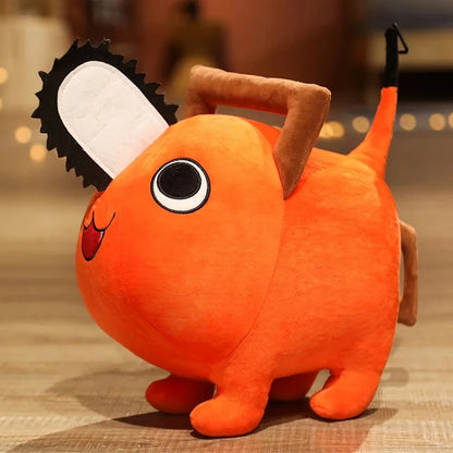 10/20/25/40cm Chainsaw Man Pochita Pendant Dolls Plush Toy Cartoon Pochita Pillow Stuffed Soft Toy for Kids Birthday Gift