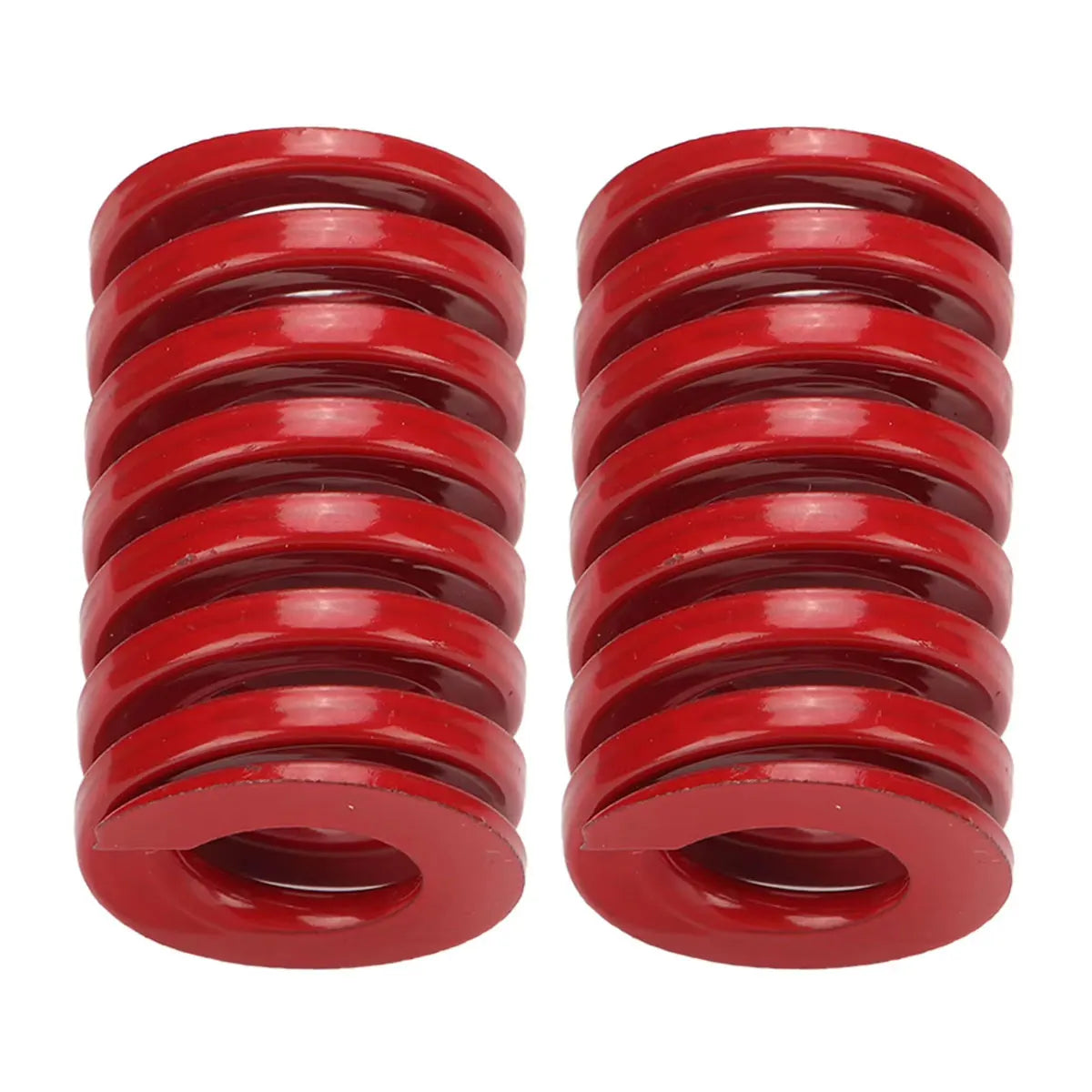 2PCS For Car Rear Trunk Tailgate Strut Support Lift Bars Tools OD 25mm Red Die Spring Compression Spiral Stamping Spring