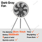 KINSCOTER 10000mAh Outdoor Camping Fan, 11inch Large Ceiling Fan with LED Lighting, Multifunction Air Circulator Cooler Fan