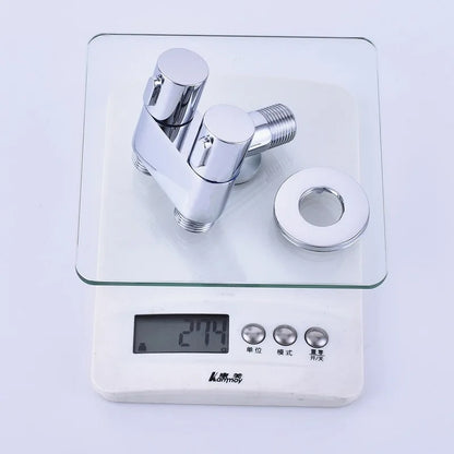 Bathroom Faucet Stainless Steel Washing Machine Water Faucet Double Outlet for Toilet Garden Hose Washing Machine Pet Bathing