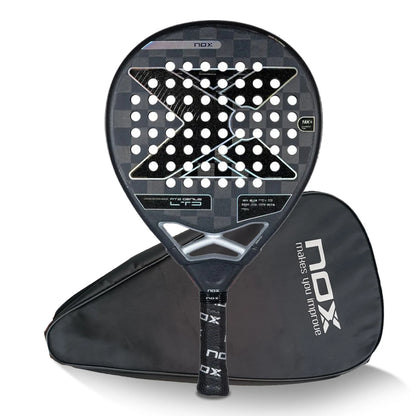 Nox 3D Carbon Fiber Power Racket, Stereo Structure Rebuild Tennis Hit Experience, Immersive Advanced Court, Tech Enabled 2023-26