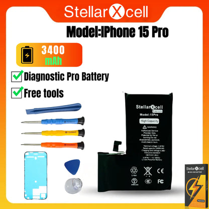 High Capacity Diagnostic Battery OEM TI BMS No Pop Up Message Run Diagnose for iPhone 12 13 14 15 Pro Max Pro Mini Plus