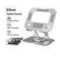 360° Rotatable Tablet Stand Adjustable Foldable Desktop Stand Holder Compatible For 4.7-12 Inch Ipad Pro/Air/Min Laptop Tablet