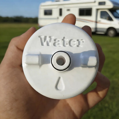 An Adapter for RV Water Tanks, a Water Filling Device Equipped with a Quick Hose Connector And O-Ring Seal,Without Battery
