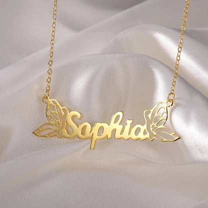 Custom Name Necklace for Women Men Stainless Steel Customized Personalized Arabic Name Choker Chain Jewelry Valentine's Day Gift