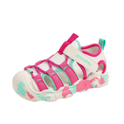 Boys Girls Unisex Sandals 2026 New Summer Toddler Barefoot Beach Sandals Non-slip Comfort Versatile School Outdoor Water Shoes
