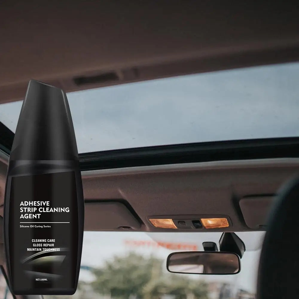 100ml Car Rubber Conditioner Rubber Strip Maintenance Agent Softening Agent Eliminates Noise Rubber Cleaner For Car SUV Vehicle