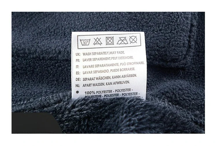 Autumn and Winter New Retro Trendy Jacket Men's Double Sided Polar Fleece Business Leisure Outdoor Couple Coat Top