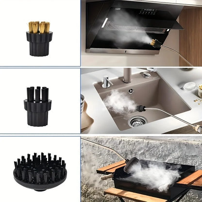 2500W High Pressure Steam Cleaner High Temperature Washing Machine for Home Air Conditioner Kitchen Hood Car Floor Cleaning Use, Basic Mechanical 1600W