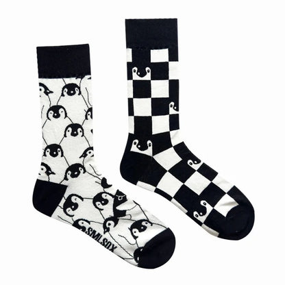 1 Pair Man Women Sock Original AB Tide Socks Colorful Cat Dog Koala Cow Cotton Socks Four Seasons Unisex Socks for Birthday Gift