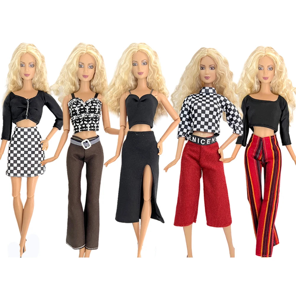 NK 1/6 Doll Princess Dress For 11.5 Inch Doll Clothes For 29CM Dolls Accessories Fashion Outfits Wear Casual Dress Gift Toy JJ
