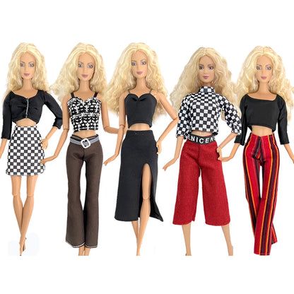 NK 1/6 Doll Princess Dress For 11.5 Inch Doll Clothes For 29CM Dolls Accessories Fashion Outfits Wear Casual Dress Gift Toy JJ