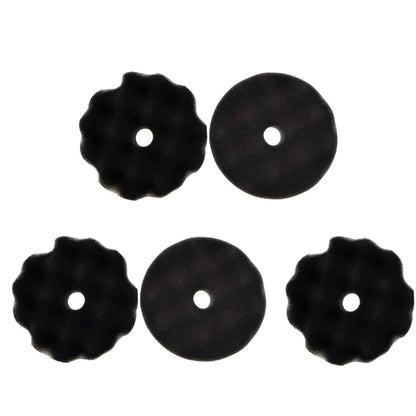 3 Inch Tire Shine Applicator Set Reusable Car & Truck Tire Dressing Applicator 70ML Car Detailing Foam Sponge Pad 1-5 Pcs