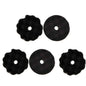 3 Inch Tire Shine Applicator Set Reusable Car & Truck Tire Dressing Applicator 70ML Car Detailing Foam Sponge Pad 1-5 Pcs