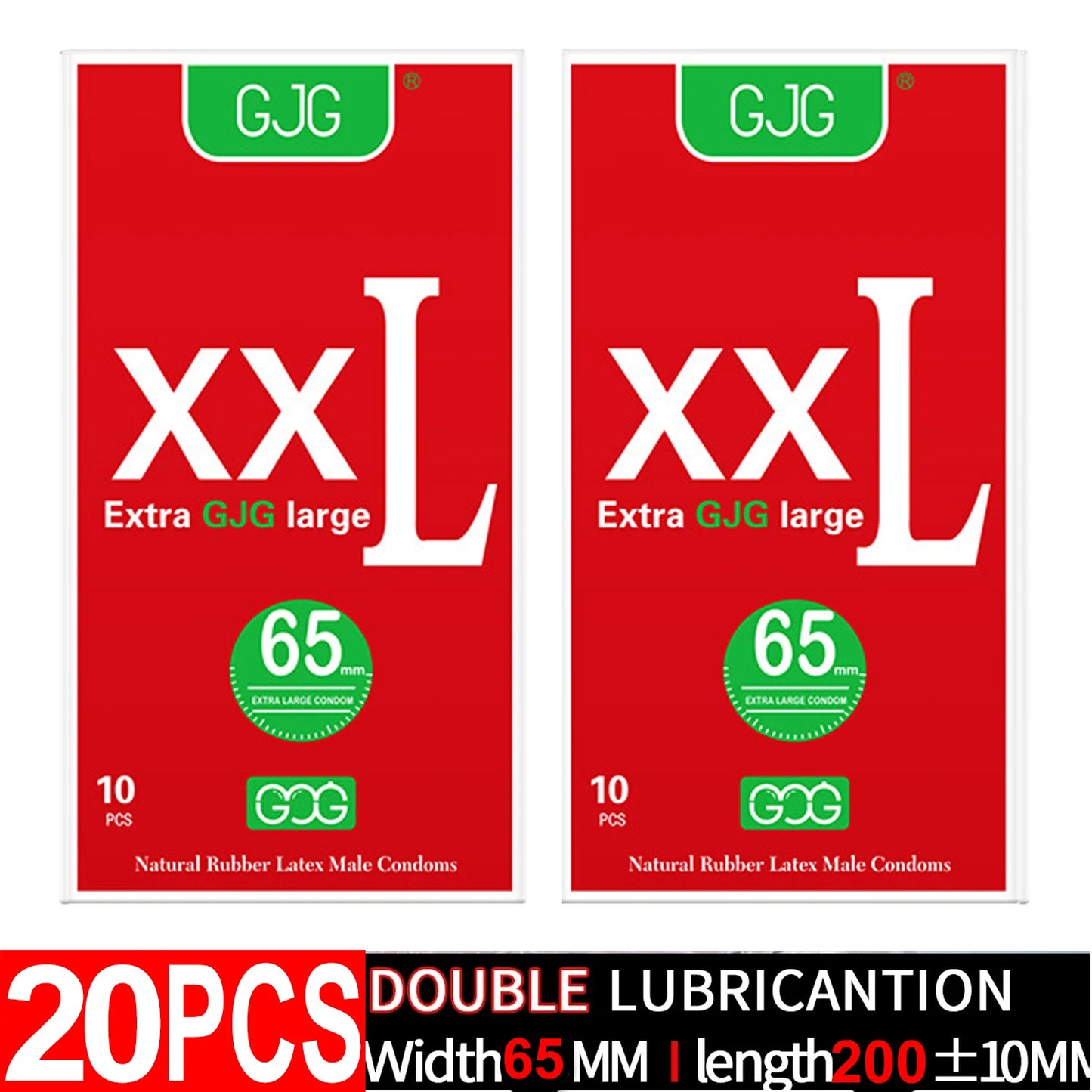 Width-56/58/60/65mm(LLarge Size Condoms  Men Latex Condom Safe Contraception Protection Adult Sex Products Intimate