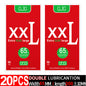 Width-56/58/60/65mm(LLarge Size Condoms  Men Latex Condom Safe Contraception Protection Adult Sex Products Intimate
