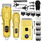 Hair Clippers Electric Razor Shavers for Men USB Rechargeable Clippers and Trimmer Beard Trimmer Barber Kit Professional Clipper
