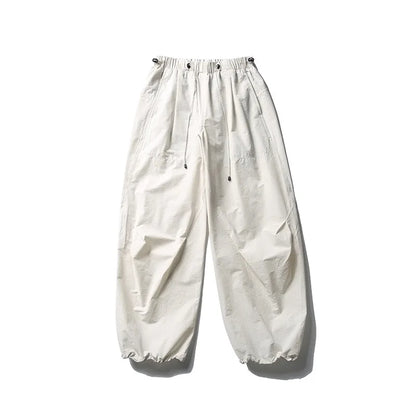 Men Streetwear Fashion Loose Casual Lightweight Quick Dry Sport Pants Women Outdoor Techwear Cargo Baggy Pant Boy Girl Trousers