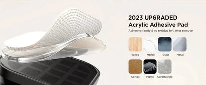 3/6/12Pcs/Set Magnetic Cable Clips Cable Organiser Adjustable Cord Holder Under Desk Organizing Cable Management Holder