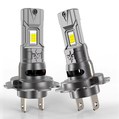 H7 H4 Led Canbus Lights 1:1 Mini Size Car Headlight With Fan 800000LM Super Bright Wireless Turbo Fog Bulb 6000K Automobile Lamp