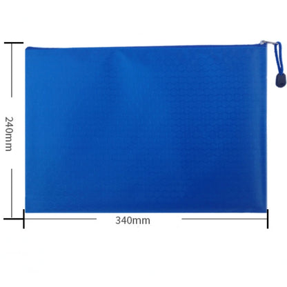 A4 Waterproof Canvas File Folders Football Pattern Thick File Bag Student Teacher Document Bag Business School Supplies