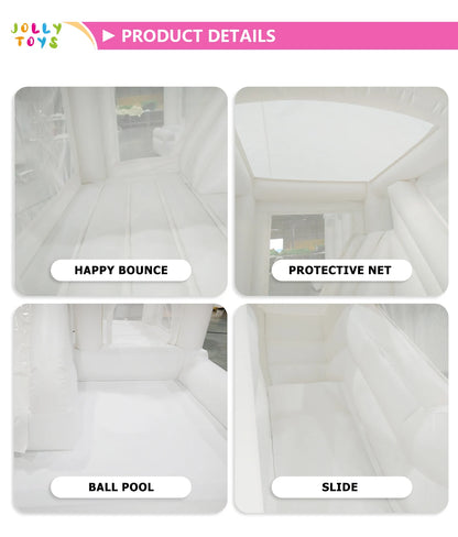 Tie Dye Toddler Bounce House Inflatable Wedding Bounce Castle Outdoor Bouncer Inflatable Tiedye Bouncer Combo House with Slide