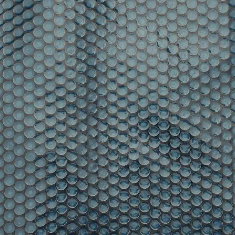 Floating Pool Solar Cover PE 500x300 cm Black and Blue