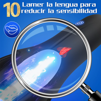 Glans Trainer for Men Powerful Vibrating Penis G Spot Masturbator Soft Fingertip Prolong Endurance Massage Vibrator Erotic Toys