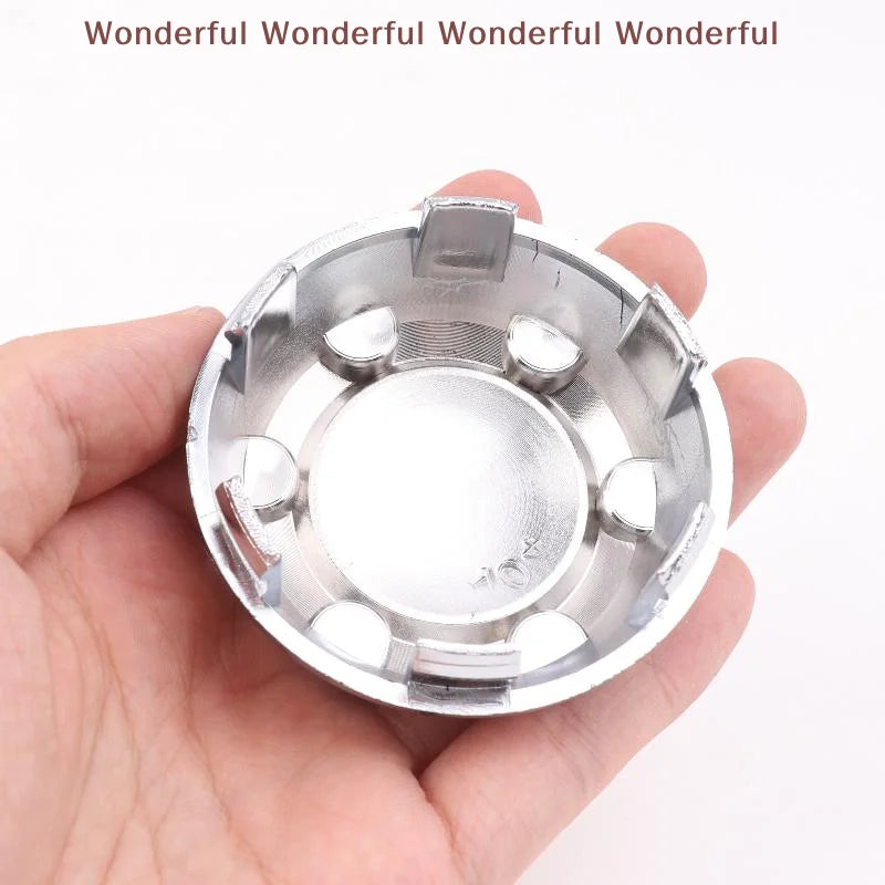 Upgrade 4pcs 68mm 61mm Car Rims Caps, Auto Wheel Center Covers, Dust Proof Hubcaps Hub Emblems