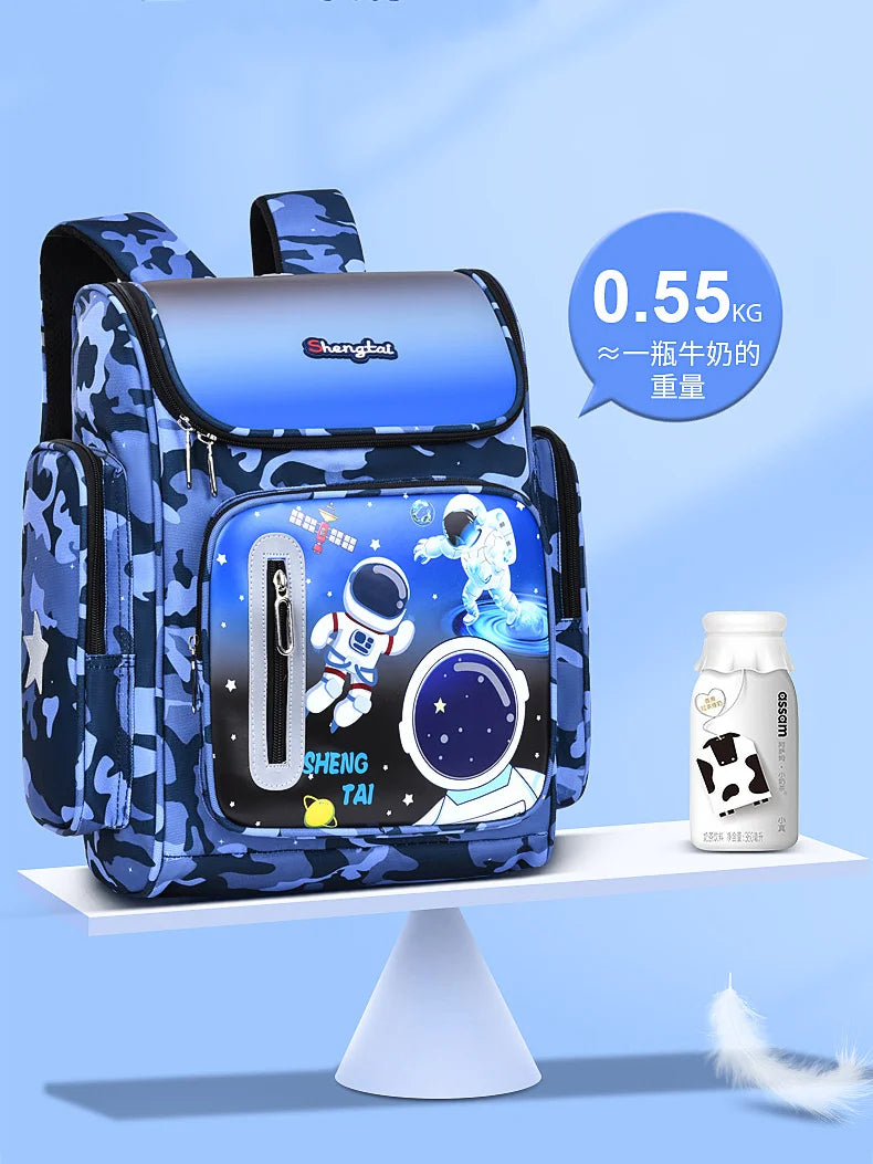 2026 Waterproof Children School bags for Boys Girls Kids Cartoon Schoolbag Orthopedic Primary School backpack mochilas infantil