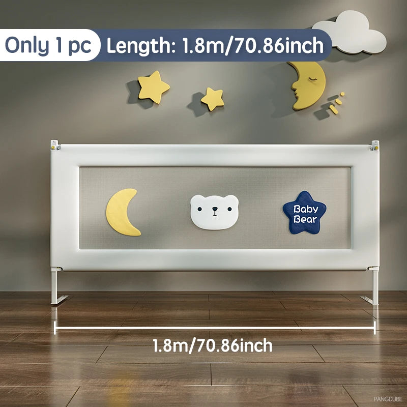 PANGDUBE 1pc Baby Safety Bed Barrier Parents Bed Guardrail for Kid Railings for Safety Bed for Children Bed Guard Bed Fence