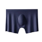 1pc Mens Boxers Shorts Ice Silk Men Panties Seamless Sexy Underwear Man Underpants Panties Male Antibacterial Breathable Briefs